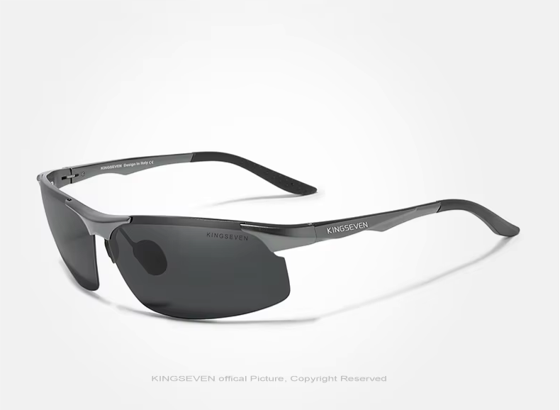 KINGSEVEN Aluminium Męskie Okulary Przeciwsłoneczne Polaryzacyjne Lotnicze Okulary Przeciwsłoneczne Do Jazdy Męskie Okulary Sportowe Lunette Soleil Homme